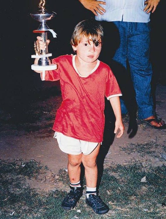 Cute little Leo Messi. I have fun like a child in the street. When the day comes when I'm not enjoying it, I will leave football. -Messi #TBT