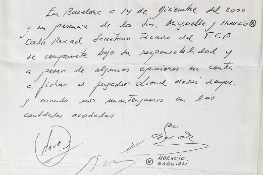 A letter with signature on it AI-generated content may be incorrect.
